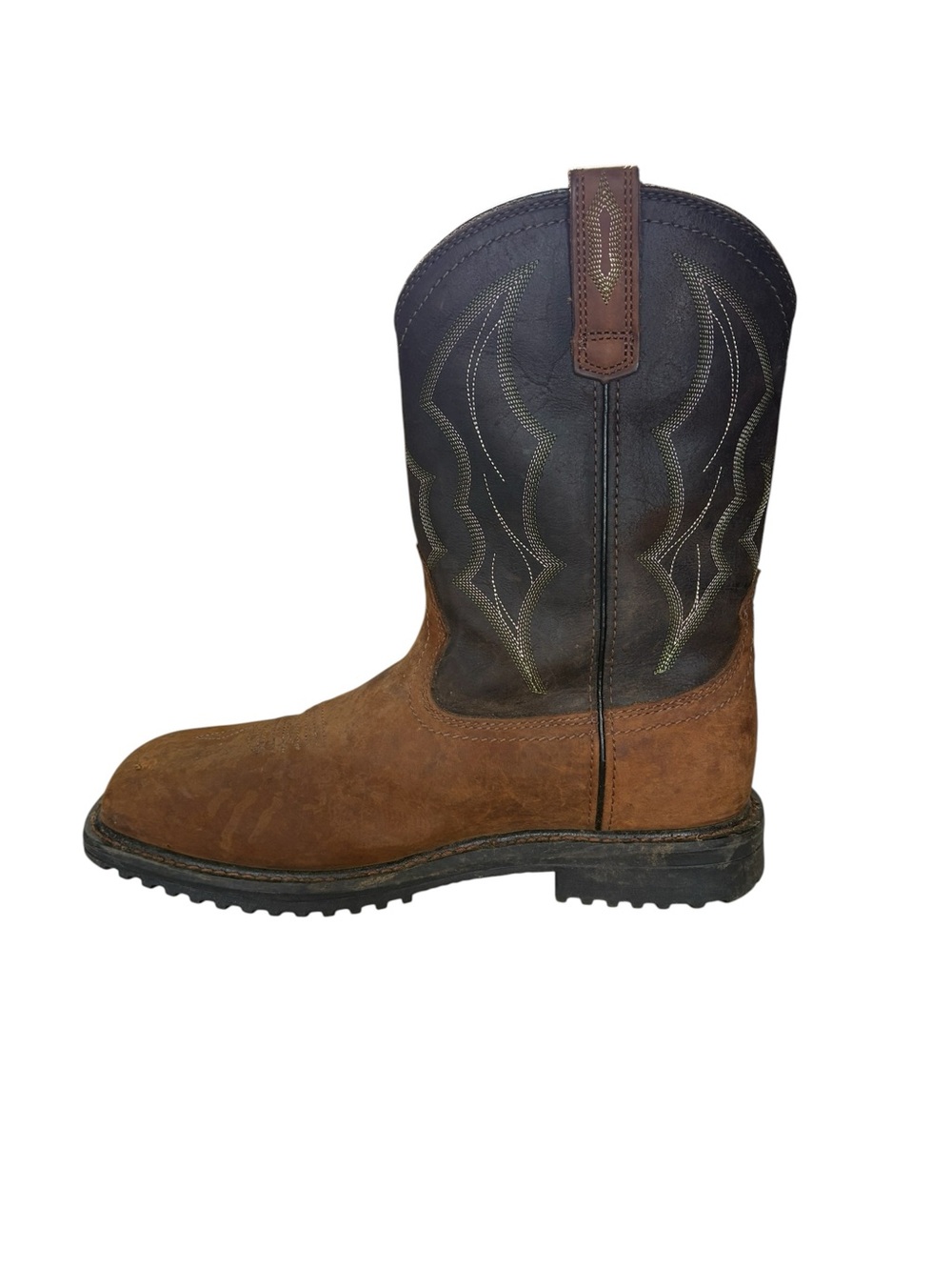 Ariat RigTek Square Toe Waterproof Composite Toe Work Boot Men's 10.5 D - Picture 4 of 13